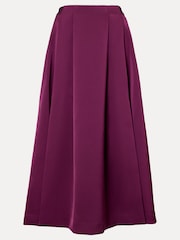 Phase Eight Red Sally Pleated Skirt - Image 8 of 8