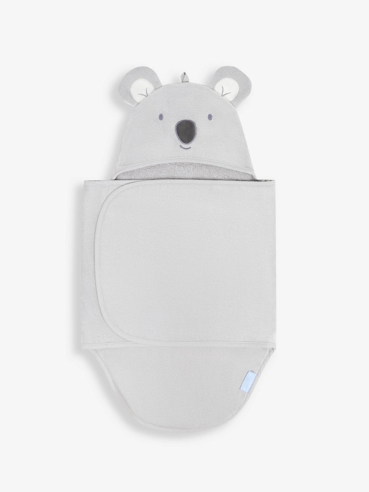 JoJo Maman Bébé Koala Baby Cuddler Towel - Image 3 of 6