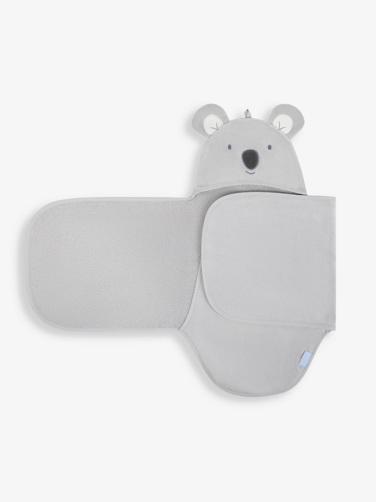 JoJo Maman Bébé Koala Baby Cuddler Towel - Image 5 of 6
