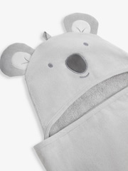 JoJo Maman Bébé Koala Baby Cuddler Towel - Image 6 of 6