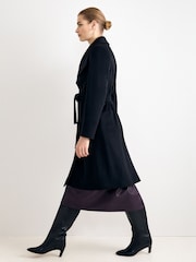 Phase Eight Black Nicci Wool Coat - Image 5 of 7