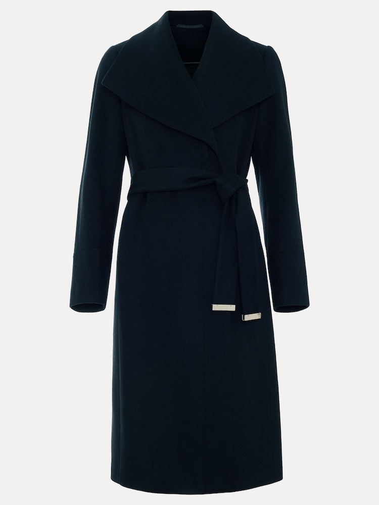 Phase Eight Black Nicci Wool Coat - Image 7 of 7 Phase Eight Black Nicci Wool Coat - Image 7 of 7