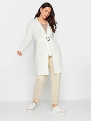 Long Tall Sally Natural Belted Cardigan - Image 1 of 4