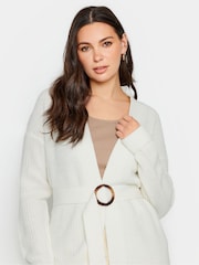 Long Tall Sally Natural Belted Cardigan - Image 4 of 4