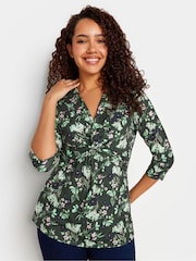 Grün - M&Co Twist Front Top - Bild 1 von 5