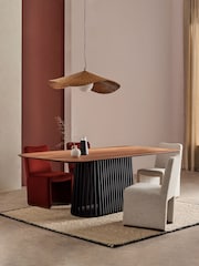 MADE.COM Walnut Zaragoza 8 Seat Dining Table - Image 1 of 6