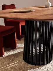 MADE.COM Walnut Zaragoza 8 Seat Dining Table - Image 4 of 6