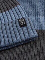 Mineral Blue Stripe Knitted Hat And Snood Set (1-16yrs) - Image 4 of 4