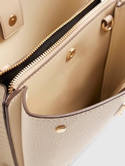River Island Cream Panelled Triple Compartment Bag - Image 5 of 6