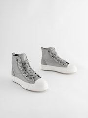 siva - Visoki debeli bejzbolski športni copati Forever Comfort® - Slika 1 iz 7