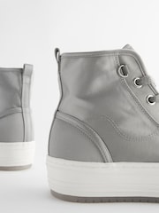 siva - Visoki debeli bejzbolski športni copati Forever Comfort® - Slika 3 iz 7