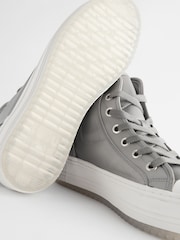 siva - Visoki debeli bejzbolski športni copati Forever Comfort® - Slika 4 iz 7