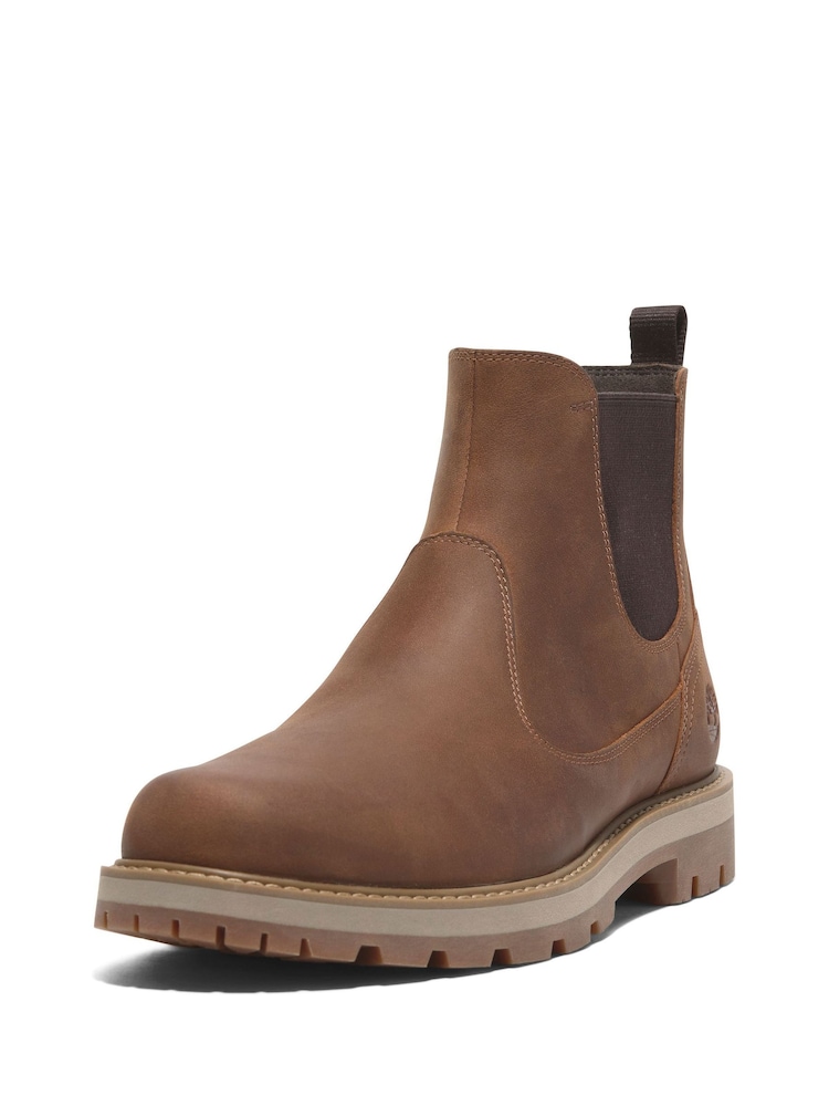 Buy Timberland Brown Britton Road Chelsea Boots from Next USA display picture 1