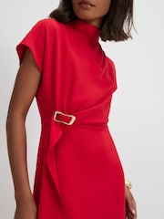 River Island Crepe Belt Detail Mini Dress - Bild 4 von 4