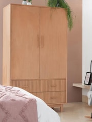 Natural Conway Oak Effect Double Wardrobe - Image 1 of 6