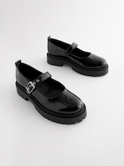 Чорний - Патент Forever Comfort ® масивні черевики Мері Джейн - Image 1 of 6