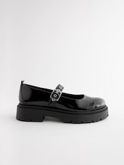 Чорний - Патент Forever Comfort ® масивні черевики Мері Джейн - Image 2 of 6