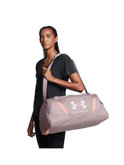 Under Armour Grey Light Undeniable 5.0 Small Duffle Bag - Image 1 of 8