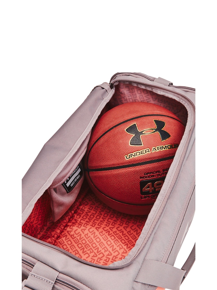Under Armour Grey Light Undeniable 5.0 Small Duffle Bag - Image 5 of 8