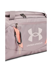 Under Armour Grey Light Undeniable 5.0 Small Duffle Bag - Image 7 of 8