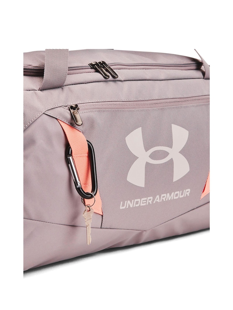 Under Armour Grey Light Undeniable 5.0 Small Duffle Bag - Image 7 of 8