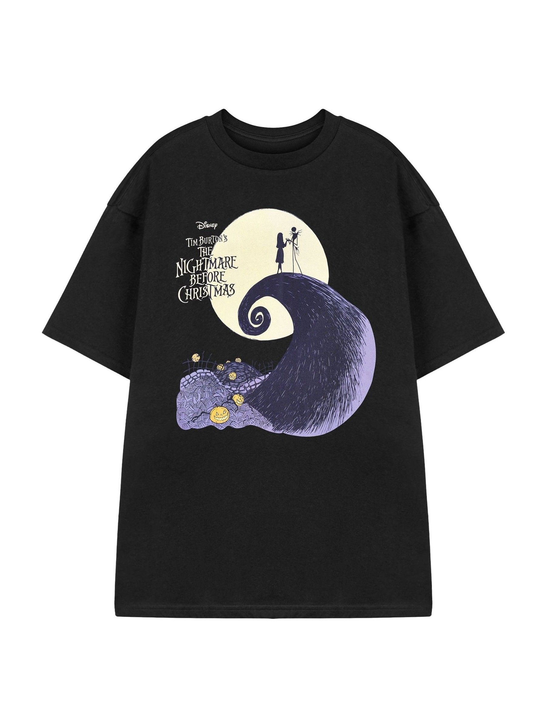 Disney The Nightmare Before Christmas T-Shirt Options Unisex Short Sleeve Graphic Tee Jack Skellington Halloween Tee | Goth Fashion Top for Fans - Image 4