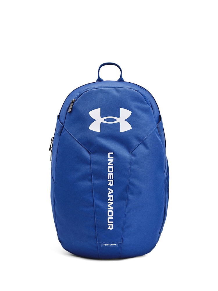 Under Armour Blue Dark Hustle Lite Backpack - Image 1 of 5