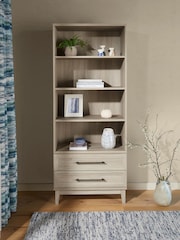 Light Langton Oak Effect Shelf - Image 3 of 9