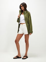 River Island Drop Hem Drawstring Utility Jacket - Imagen 3 de 4