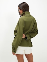 River Island Drop Hem Drawstring Utility Jacket - Imagen 4 de 4