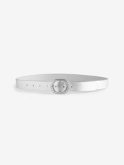Silver Regular Metallic Belt - Image 3 of 4