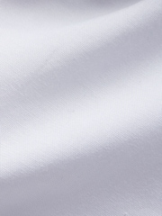 Peckham Rye White Poplin Long Sleeve 100% Cotton Shirt - Image 6 of 6