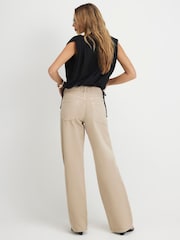 River Island-ის მოდუნებული სწორი ფეხსაცმლის ჯინსი - სურათი 4 4-დან