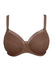 Fantasie Coffee Full Cup Fusion Lace Underwire Side Support Bra - Image 3 of 3