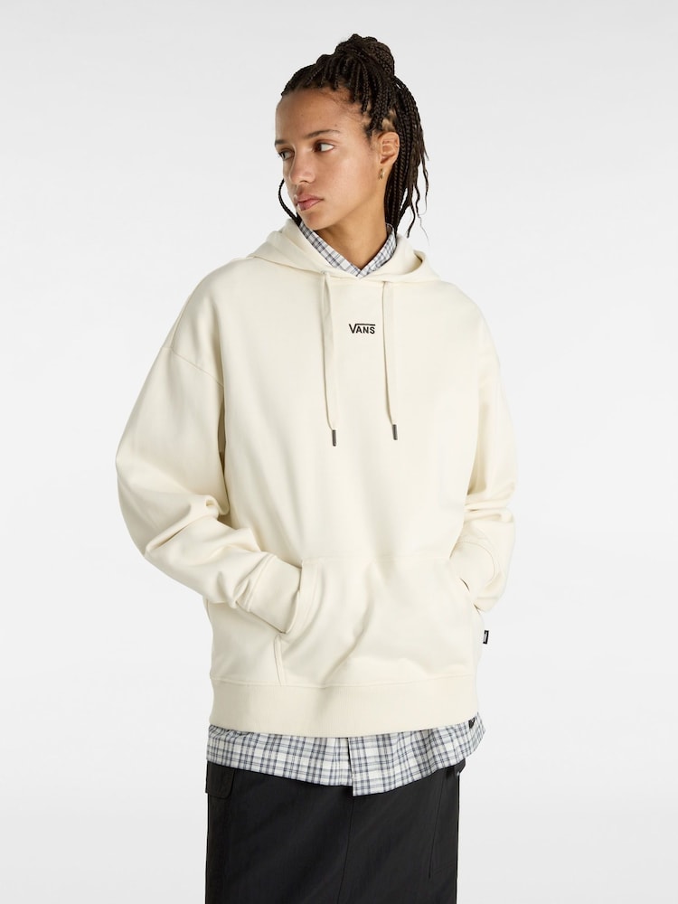 Vans Womens Cream Flying V 100% Cotton Hoodie - Image 1 of 7