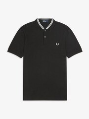 Fred Perry Bomber Collar Polo Shirt - Image 1 of 8