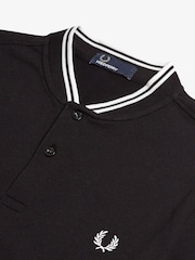 Fred Perry Bomber Collar Polo Shirt - Image 3 of 8