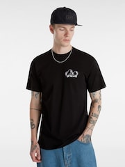 Vans Mens 100% Cotton Scuttle Black T-Shirt - Slika 1 iz 6