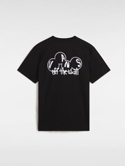 Vans Mens 100% Cotton Scuttle Black T-Shirt - Slika 6 iz 6