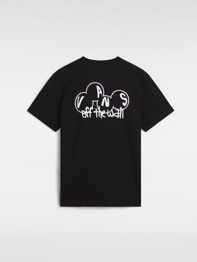 Vans Mens 100% Cotton Scuttle Black T-Shirt - Slika 6 iz 6
