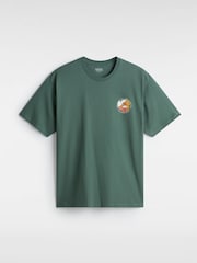 Vans Mens Green Cyle 100% Cotton T-Shirt - Image 1 of 2