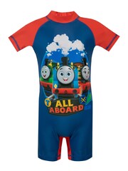 Character Blue Thomas The Tank Swim Wetsuit - Image 1 of 2