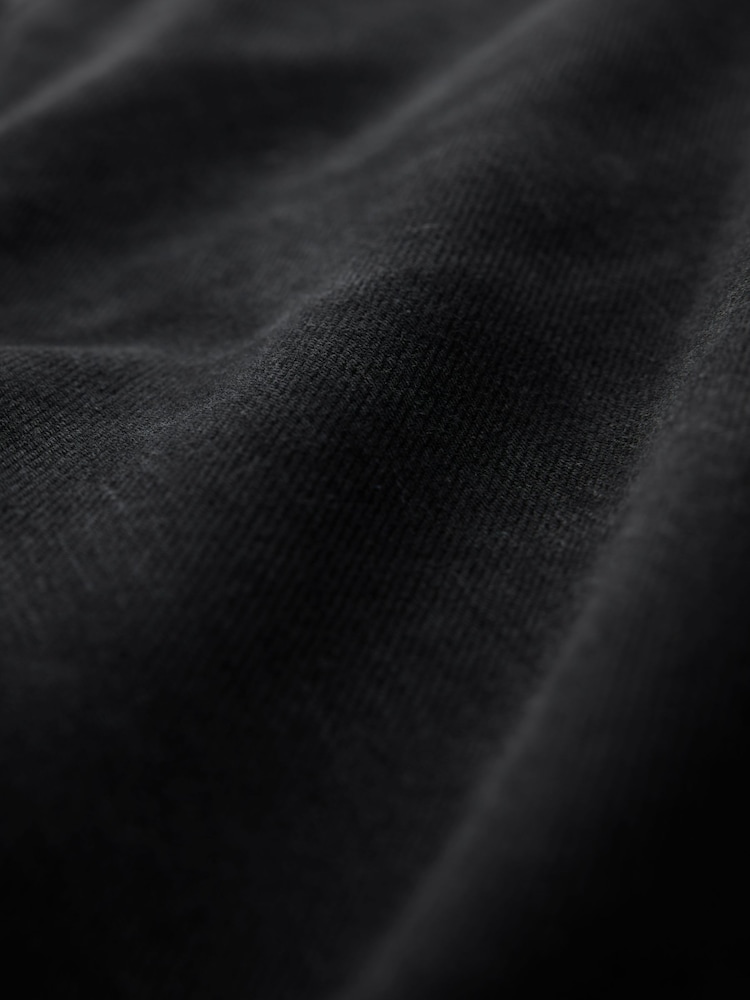 self. Black Relaxed Dad Straight Jeans - Image 8 of 8 self. Black Relaxed Dad Straight Jeans - Image 8 of 8