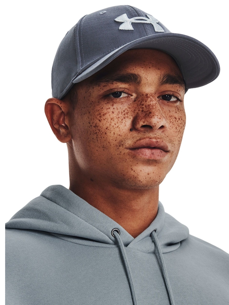 Under Armour Grey/Blue Blitzing Cap - Image 3 of 3