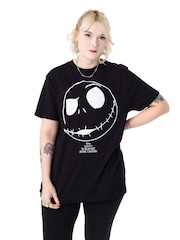Vanilla Underground Black Disney The Nightmare Before Christmas Adults Jack Short Sleeved T-Shirt - Image 2 of 8