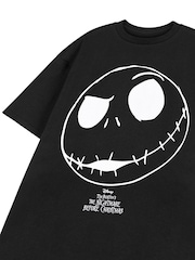 Vanilla Underground Black Disney The Nightmare Before Christmas Adults Jack Short Sleeved T-Shirt - Image 8 of 8