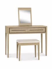 Bentley Designs Natural Oak Rimini Stool - Image 2 of 4