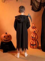 Vanilla Underground Black Grim Reaper Costumes Set 3 Piece - Image 2 of 6
