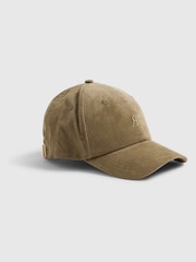 River Island Green Corduroy Cap - Image 1 of 4