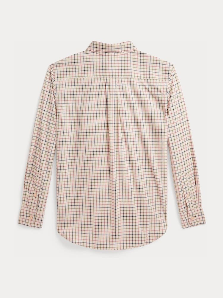 Polo Ralph Lauren Pink Button Down Twill Check Shirt - Image 6 of 6 Polo Ralph Lauren Pink Button Down Twill Check Shirt - Image 6 of 6